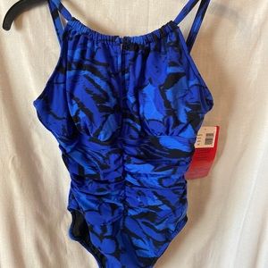 Magicsuit Women's Swimsuit Blue Jasmine Kat One-Piece NWT Size 10